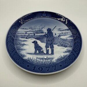 Vintage 1977 Royal Copenhagen Immervad Bridge Decorative Plate